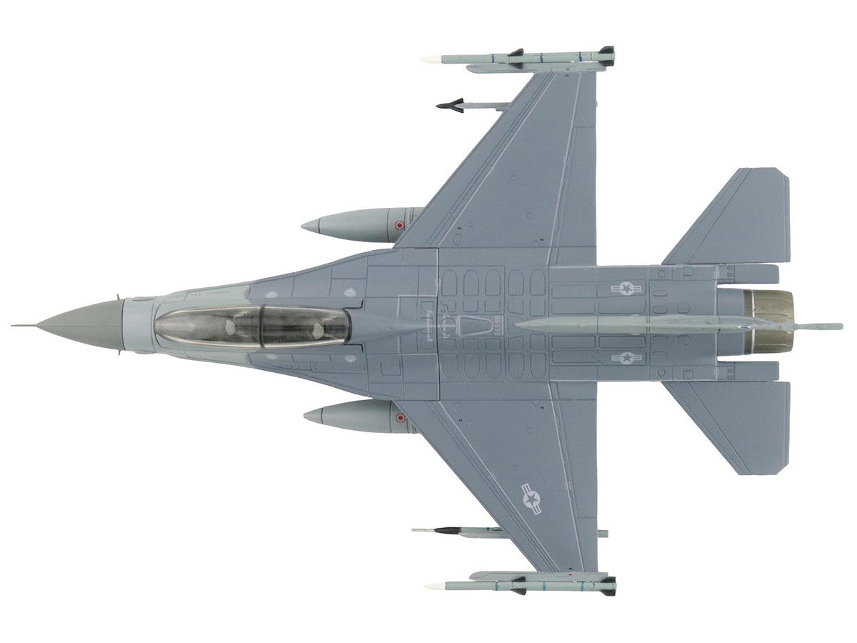Lockheed F-16D Fighting Falcon Fighter Aircraft "85-1572 Edwards Air Force Base" (2024) United States Air Force "Air Power Series" 1/72 Diecast Model by Hobby Master-2