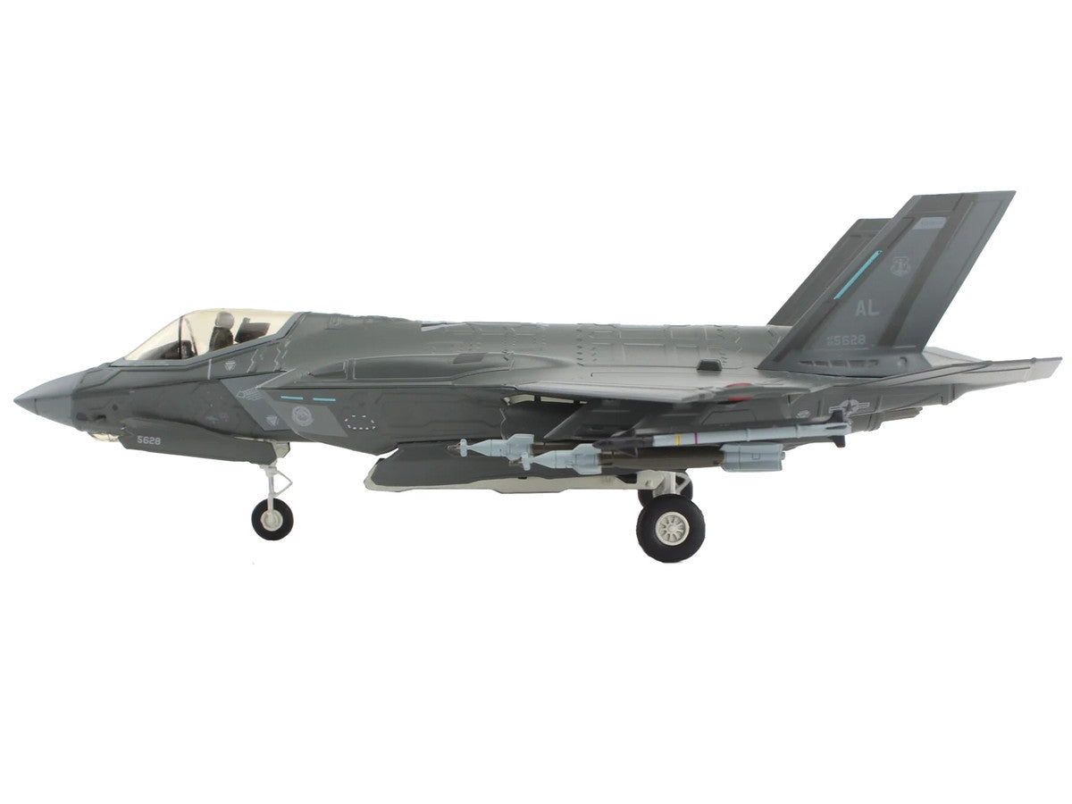 Lockheed Martin F-35A Lightning II Aircraft "100th Fighter Squadron Alabama Air National Guard" (2023) United States Air Force "Air Power Series" 1/72 Diecast Model by Hobby Master-1