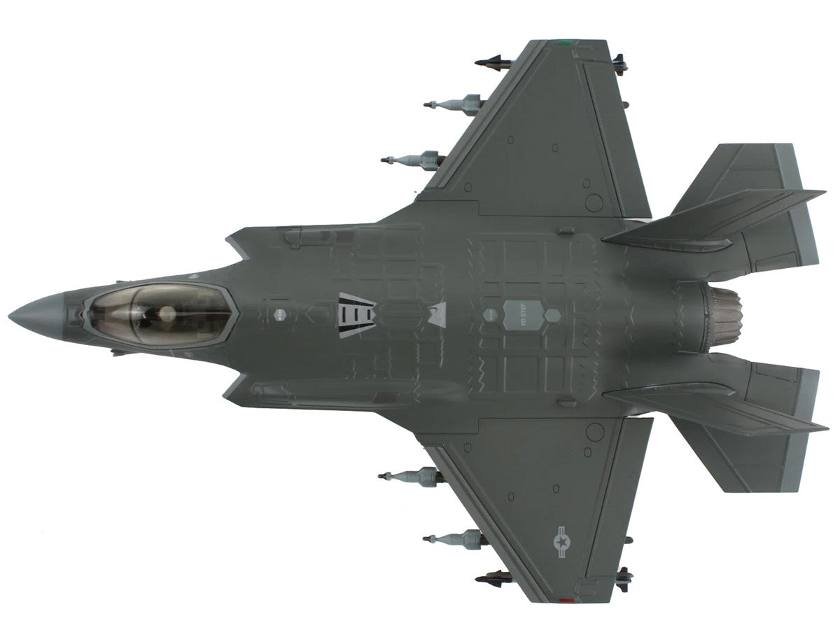 Lockheed Martin F-35A Lightning II Aircraft "100th Fighter Squadron Alabama Air National Guard" (2023) United States Air Force "Air Power Series" 1/72 Diecast Model by Hobby Master-3