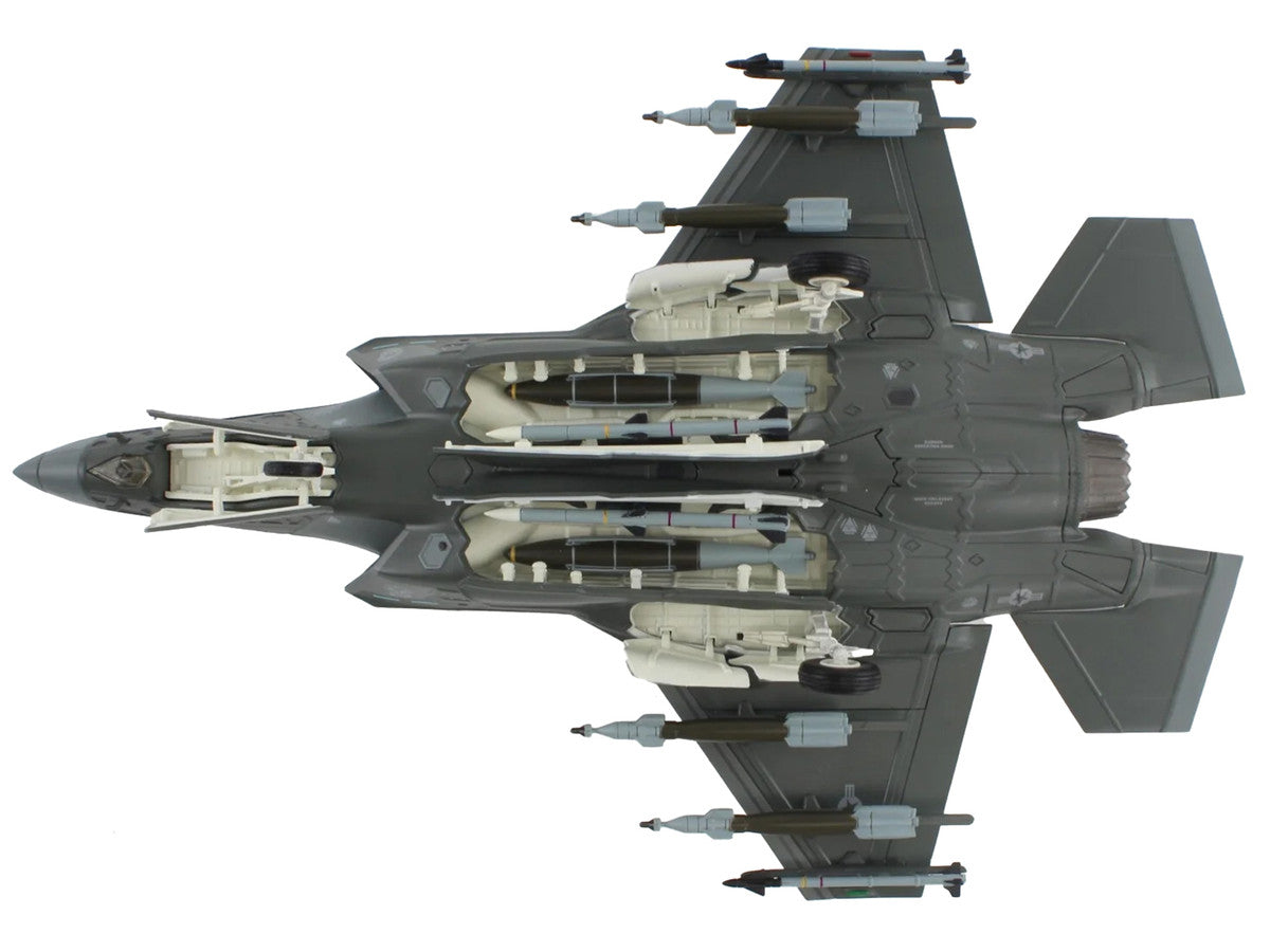 Lockheed Martin F-35A Lightning II Aircraft "100th Fighter Squadron Alabama Air National Guard" (2023) United States Air Force "Air Power Series" 1/72 Diecast Model by Hobby Master-2