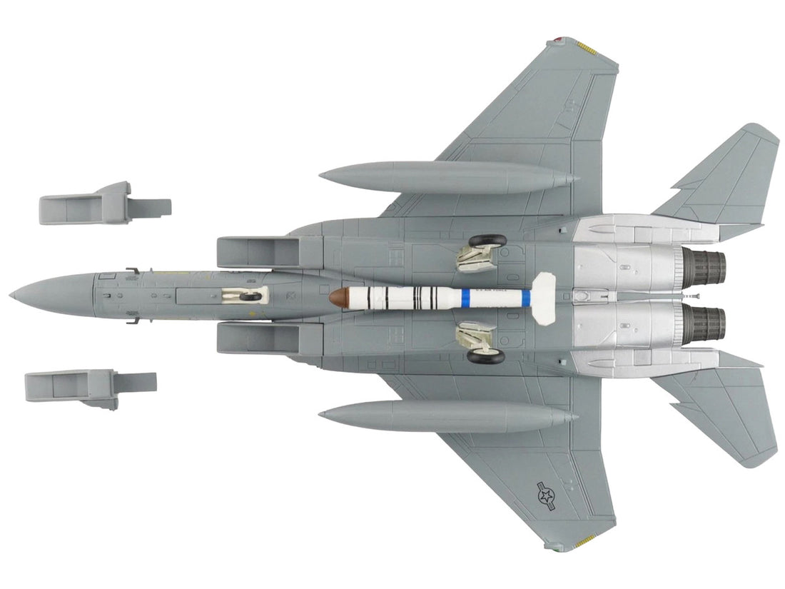 McDonnell Douglas F-15A Eagle Fighter Aircraft "76-0111 318th Fighter Interceptor Squadron" United States Air Force "Air Power Series" 1/72 Diecast Model by Hobby Master-3