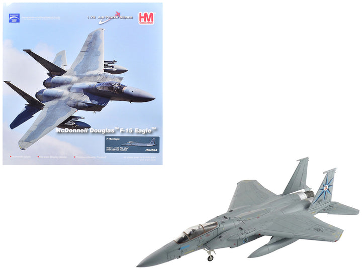 McDonnell Douglas F-15A Eagle Fighter Aircraft "76-0111 318th Fighter Interceptor Squadron" United States Air Force "Air Power Series" 1/72 Diecast Model by Hobby Master-0