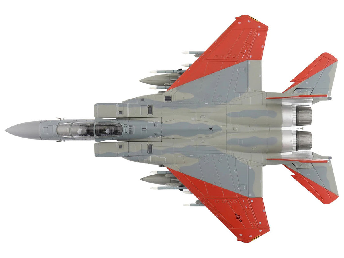 Boeing F-15SA (Saudi Advanced) Eagle Fighter Aircraft "12-1002 USAF Test Markings" (2018) Saudi Royal Air Force "Air Power Series" 1/72 Diecast Model by Hobby Master-2