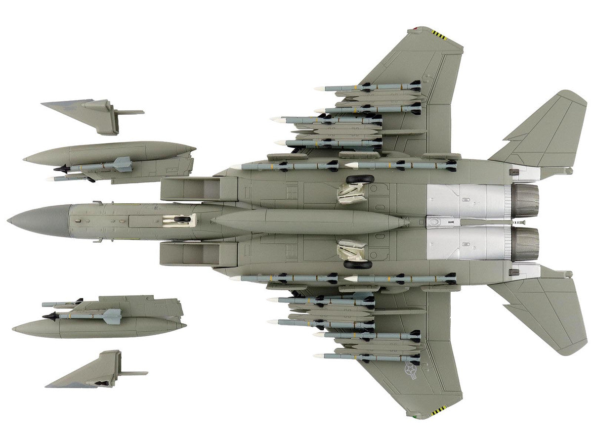 McDonnell Douglas F-15EX Eagle II Fighter Aircraft "AF20-003 96th Test Wing Eglin Air Force Base" (2023) United States Air Force "Air Power Series" 1/72 Diecast Model by Hobby Master-3