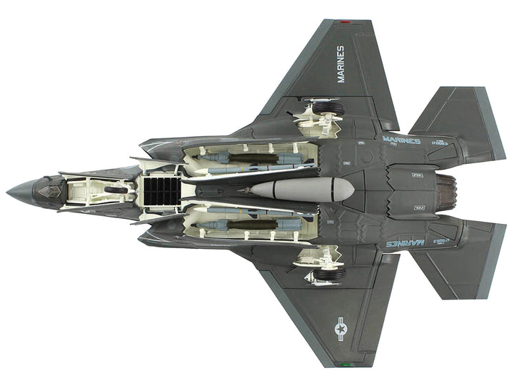 Lockheed F-35B Lightning II Aircraft "VMFA-214 Black Sheep Marine Corps Air Station Yuma" (2023) United States Marine Corps "Air Power Series" 1/72 Diecast Model by Hobby Master-2