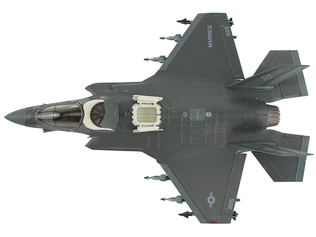 Lockheed Martin F-35B Lightning II Aircraft Beast Mode Configuration "VMFA-225 Vikings Yuma Marine Corps Air Station" (2023) United States Marine Corps "Air Power Series" 1/72 Diecast Model by Hobby Master-1