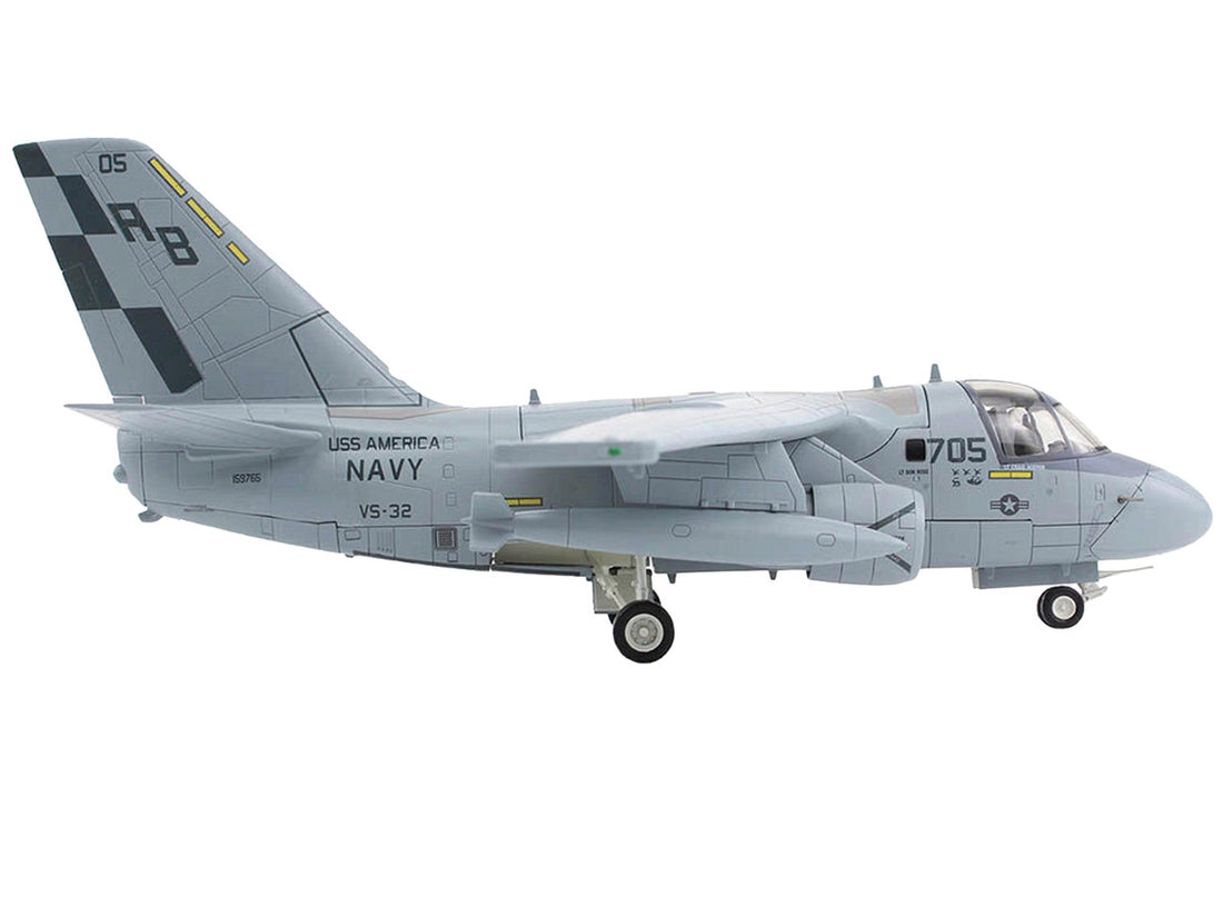 Lockheed S-3B Viking Aircraft "Desert Storm VS-32 Maulers USS America" United States Navy "Air Power Series" 1/72 Diecast Model by Hobby Master-2