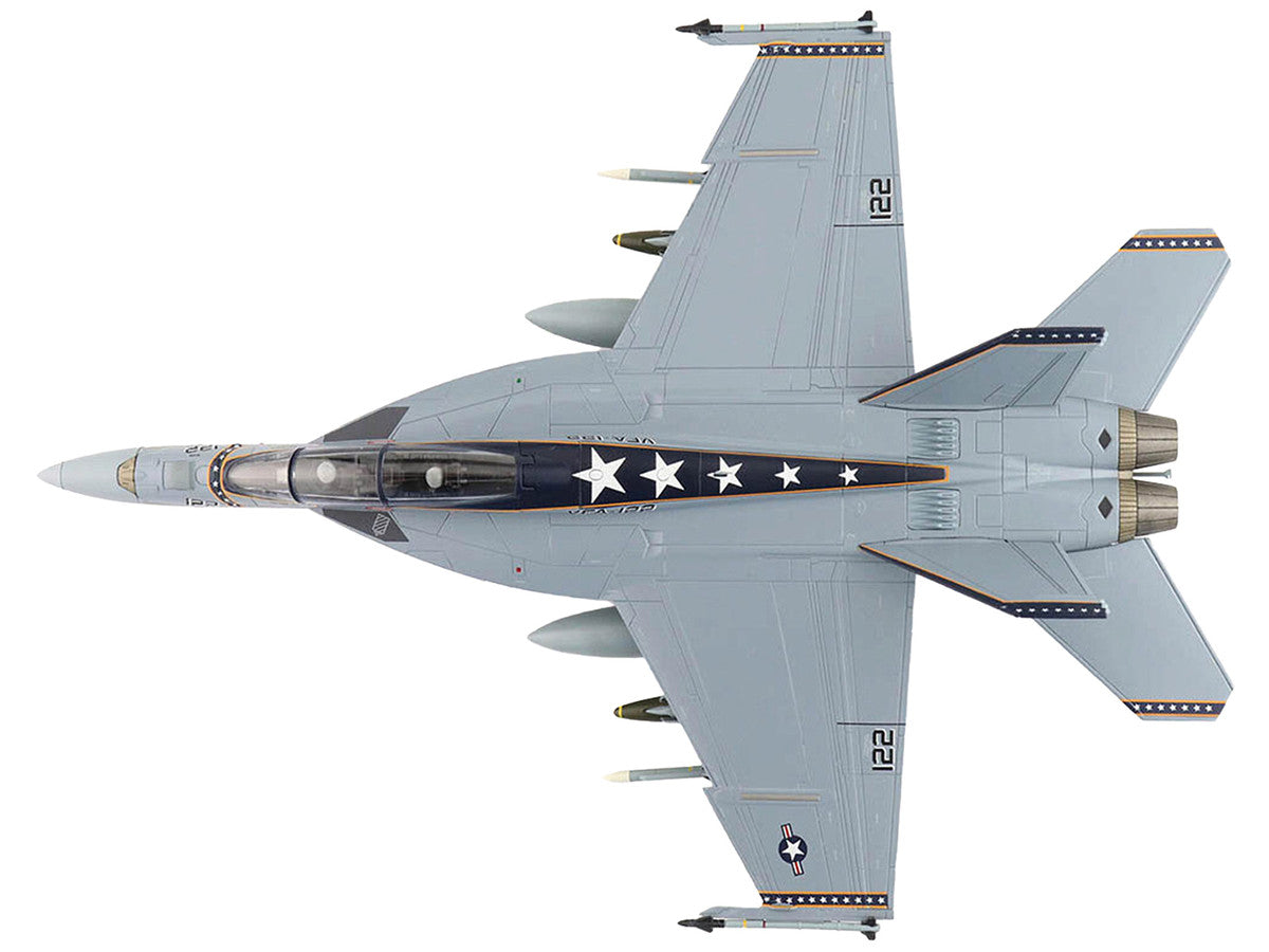 Boeing F/A-18F Super Hornet Fighter Aircraft "VFA-122 Flying Eagles" (2022) United States Navy "Air Power Series" 1/72 Diecast Model by Hobby Master-3