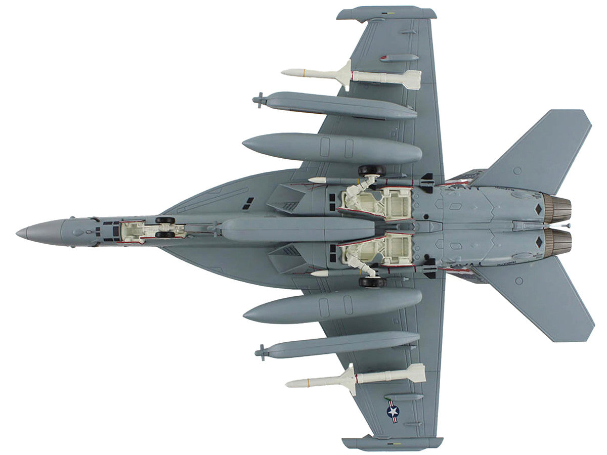 Boeing EA-18G Growler Aircraft "VAQ-140 Patriots USS Harry S. Truman" (2015) United States Navy "Air Power Series" 1/72 Diecast Model by Hobby Master-3