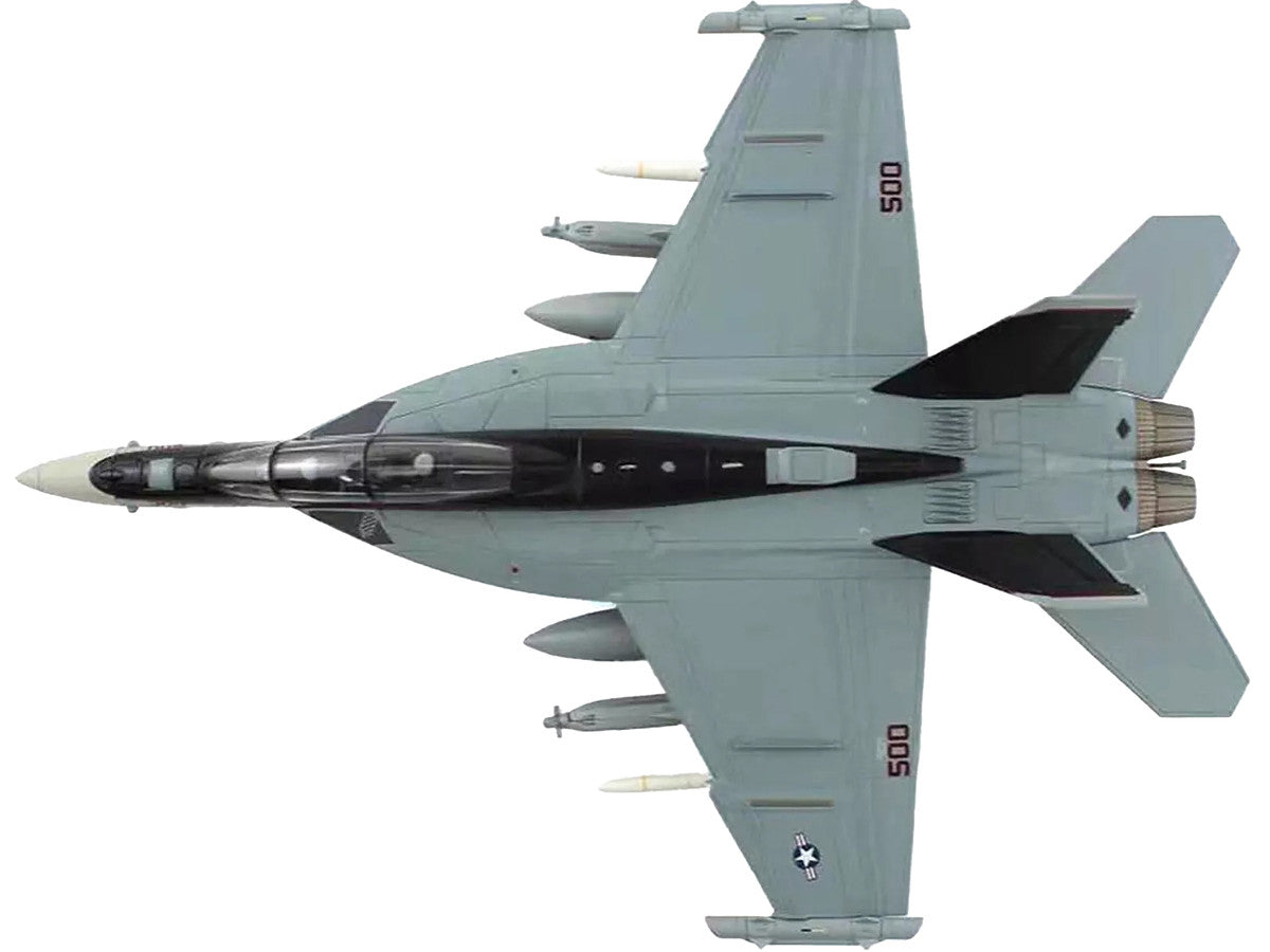 Boeing EA-18G Growler Aircraft "VAQ-141 Shadowhawks USS George Washington" (2013) United States Navy "Air Power Series" 1/72 Diecast Model by Hobby Master-3