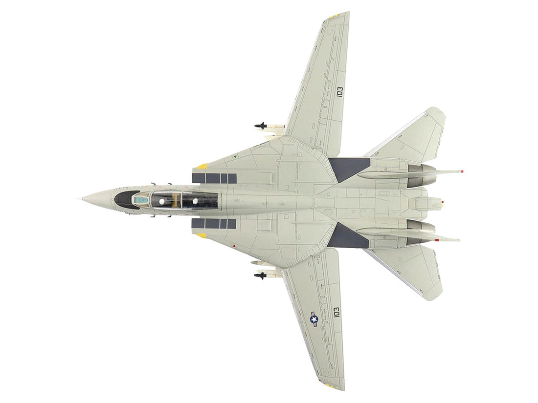 Grumman F-14D Tomcat Fighter Aircraft "Tomcat Sunset VF-31" (2006) United States Navy "Air Power Series" 1/72 Diecast Model by Hobby Master-2