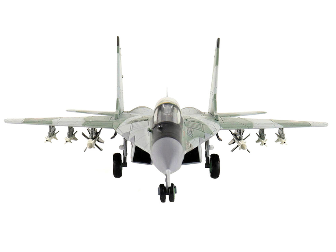 Mikoyan MIG-29A Fulcrum Fighter Aircraft "906th FR USSAR Force" Russian Air Force (1997) "Air Power Series" 1/72 Diecast Model by Hobby Master-2