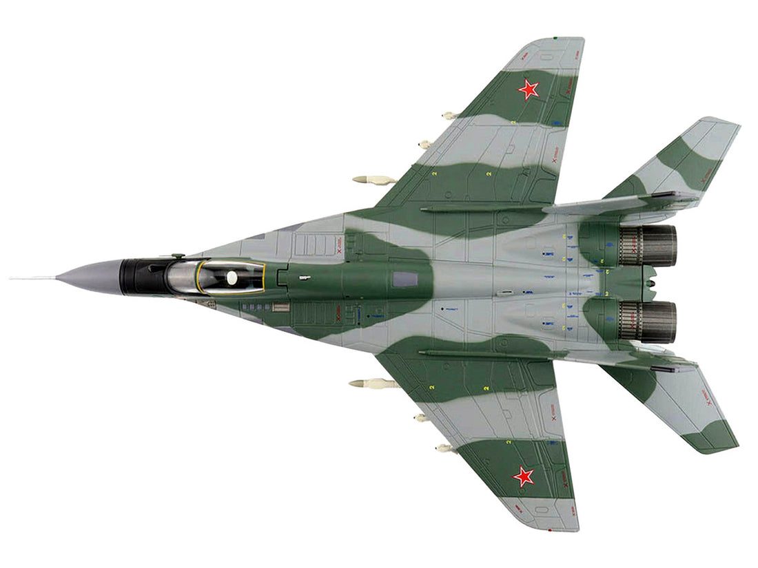 Mikoyan MIG-29A Fulcrum Fighter Aircraft "906th FR USSAR Force" Russian Air Force (1997) "Air Power Series" 1/72 Diecast Model by Hobby Master-3