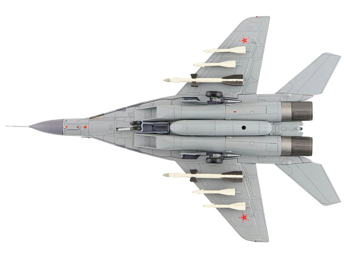 Mikoyan MIG-29A Fulcrum Fighter Aircraft "906th FR USSAR Force" Russian Air Force (1997) "Air Power Series" 1/72 Diecast Model by Hobby Master-4