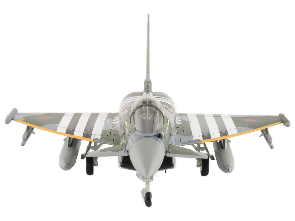 Eurofighter Typhoon FGR4 Fighter Aircraft "ZJ913 FM-G" (2024) British Royal Air Force "Air Power Series" 1/72 Diecast Model by Hobby Master-0