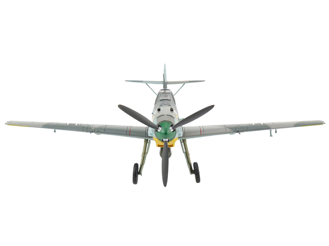 Messerschmitt Bf 109E-7B Fighter Aircraft "III./SKG 210 Russia" (1941) "Air Power Series" 1/48 Diecast Model by Hobby Master-3