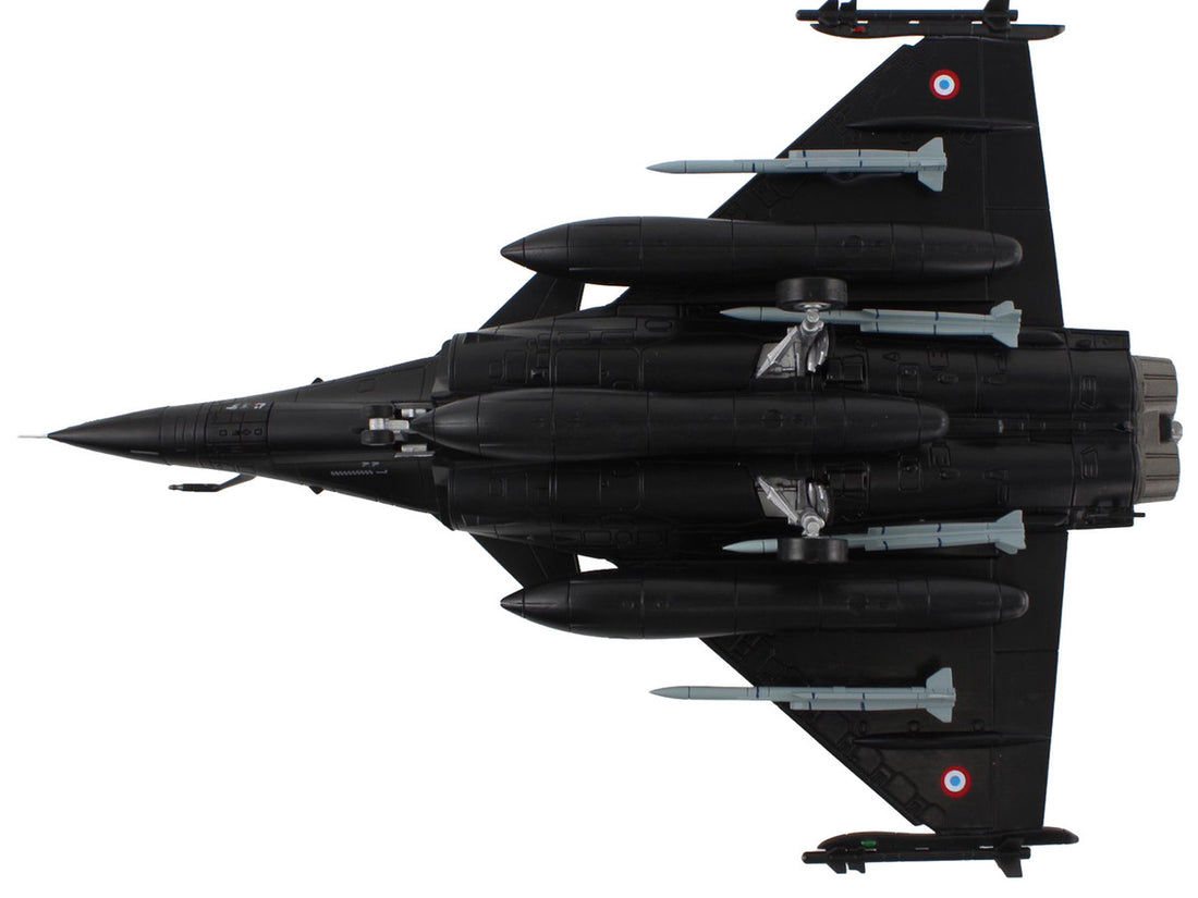 Dassault Rafale C Fighter Aircraft "C01 Farnborough Airshow" (1992) Armee de l'Air (French Air Force) "Air Power Series" 1/72 Diecast Model by Hobby Master-2