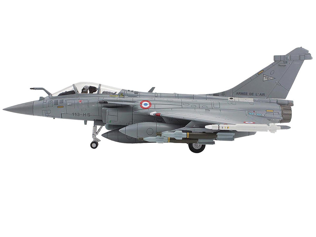 Dassault Rafale C Fighter Aircraft "113-HS EC 1/7 Provence Kandahar" (2010) Armee de l'Air (French Air Force) "Air Power Series" 1/72 Diecast Model by Hobby Master 3
