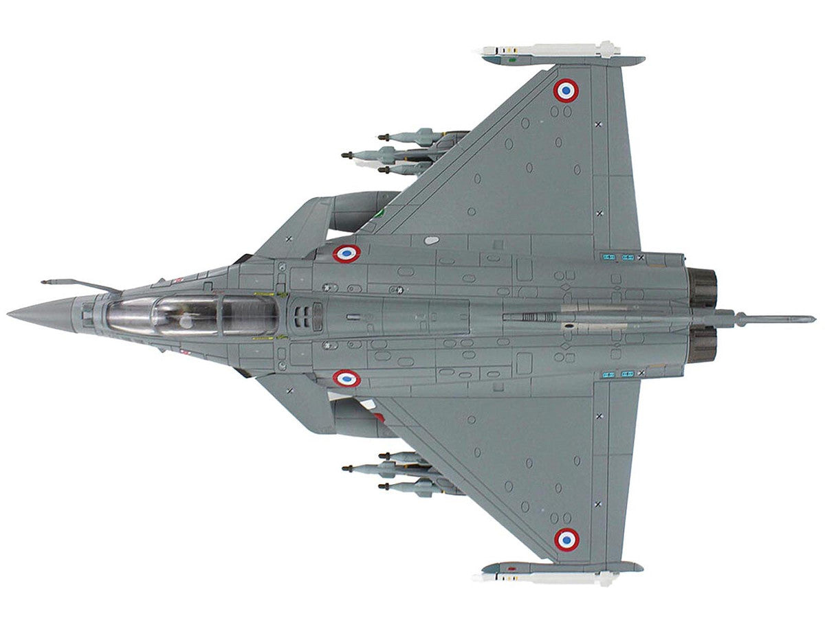 Dassault Rafale C Fighter Aircraft "113-HS EC 1/7 Provence Kandahar" (2010) Armee de l'Air (French Air Force) "Air Power Series" 1/72 Diecast Model by Hobby Master 4
