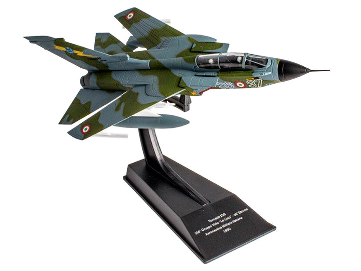 Panavia Tornado IDS Aircraft "156 Gruppo 'Le Linci' 36 Stormo" (1990) Aeronautica Militare Italiana (Italian Air Force) 1/100 Diecast Model by Hachette Collections-1