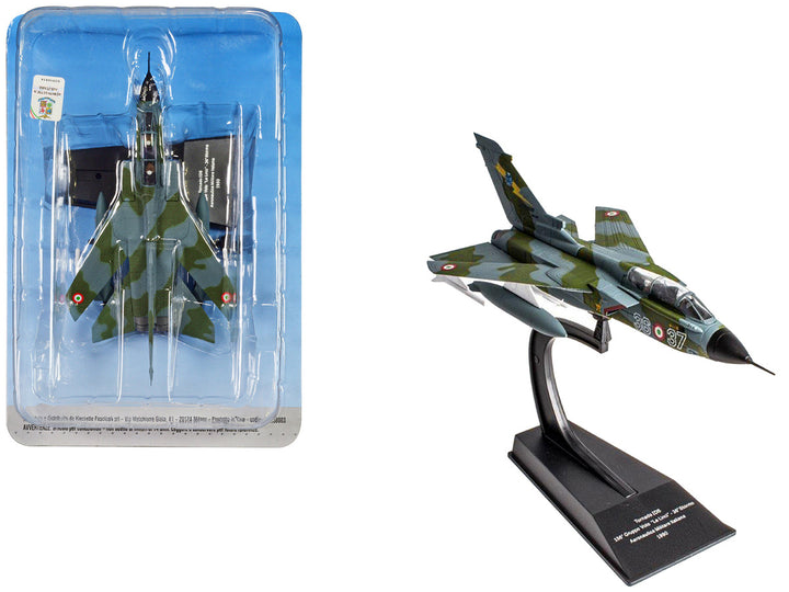 Panavia Tornado IDS Aircraft "156 Gruppo 'Le Linci' 36 Stormo" (1990) Aeronautica Militare Italiana (Italian Air Force) 1/100 Diecast Model by Hachette Collections-0