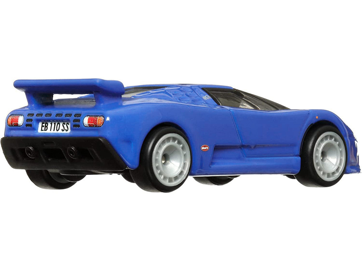1994 Bugatti EB110 Blue "Exotic Envy" Series Diecast Model Car by Hot Wheels-2