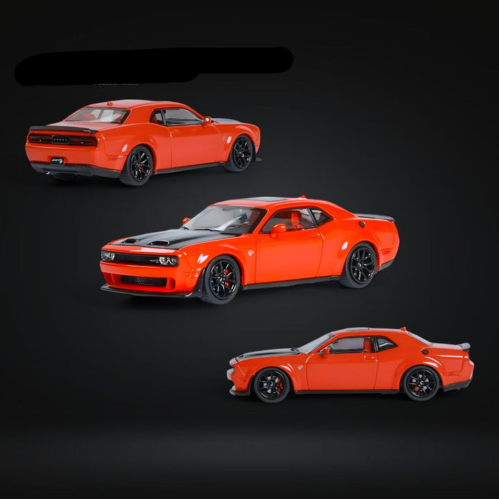 Dodge SRT Hellcat Mango Orange 1:64 by Stance Hunters 