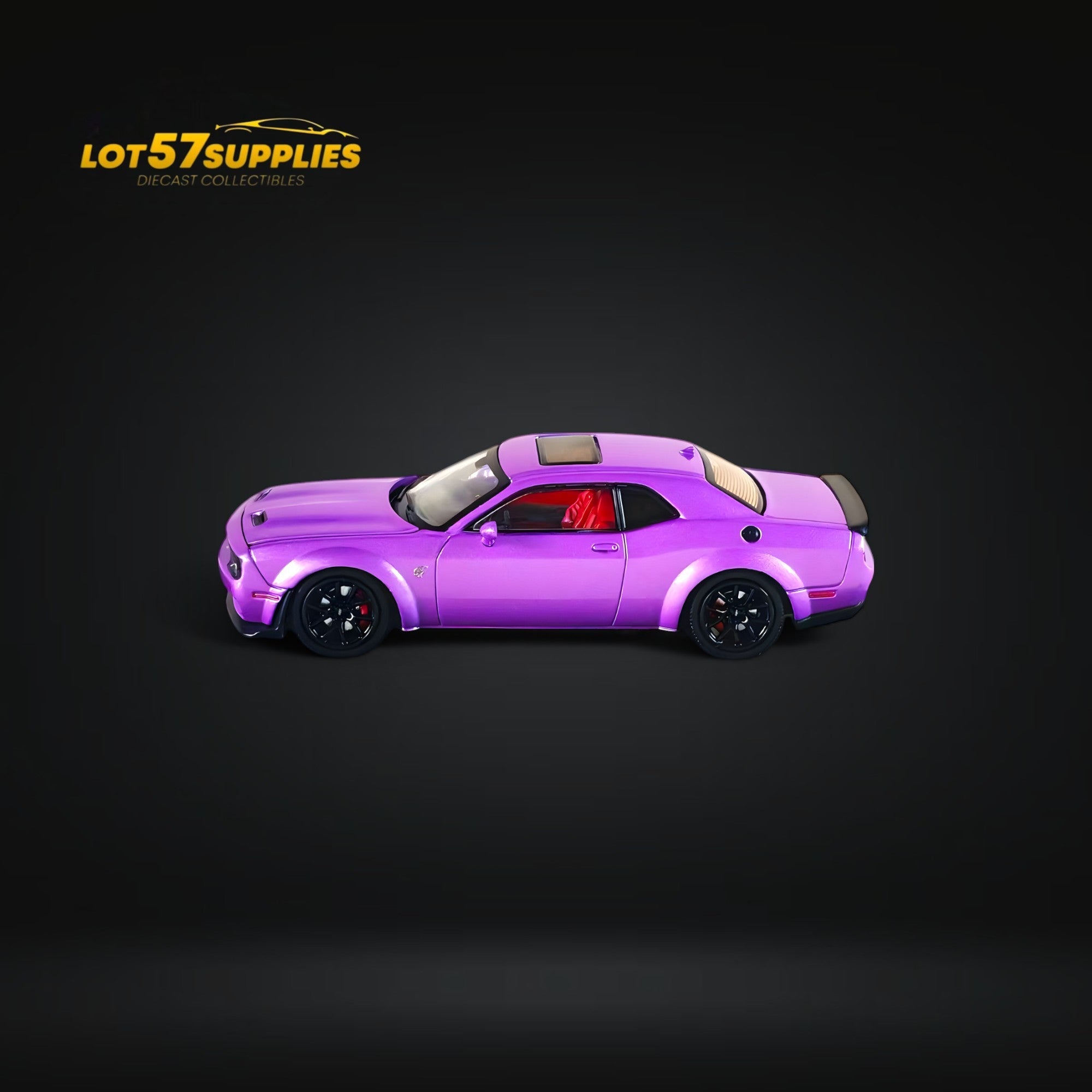 Dodge SRT Hellcat Racing Purple 1:64 by Stance Hunters