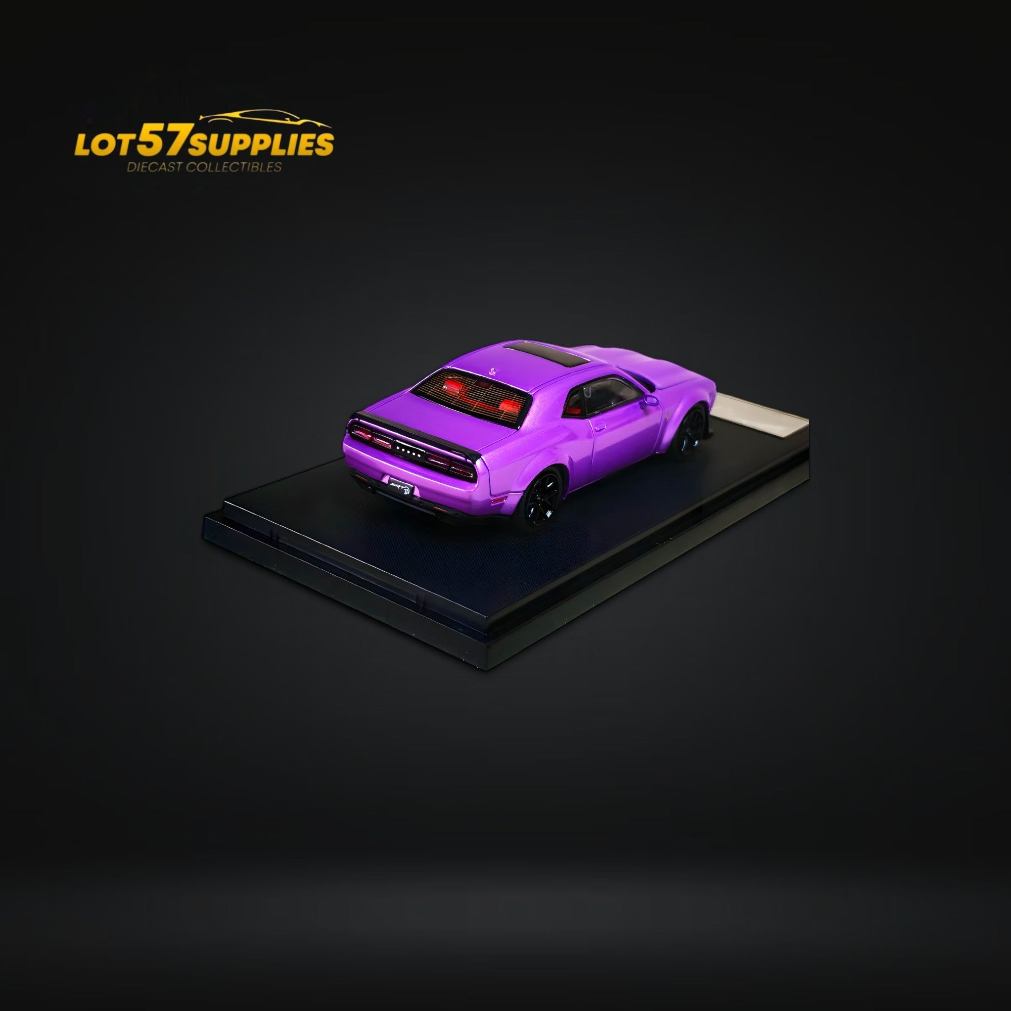 Dodge SRT Hellcat Racing Purple 1:64 by Stance Hunters