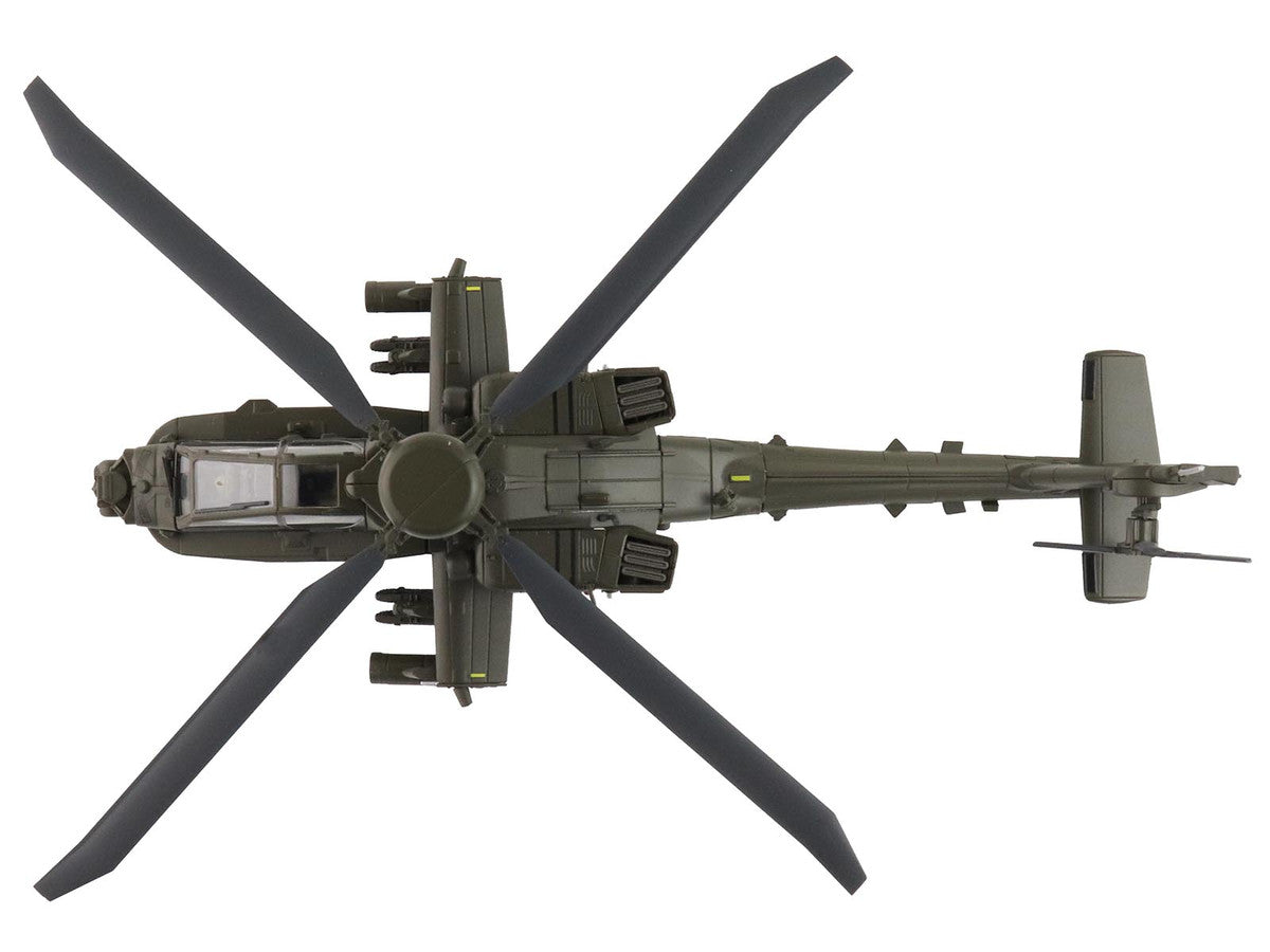 Boeing AH-64E Apache Guardian Attack Helicopter "12-09025 16th Combat Aviation Brigade" United States Army "Air Power Series" 1/72 Diecast Model by Hobby Master-3