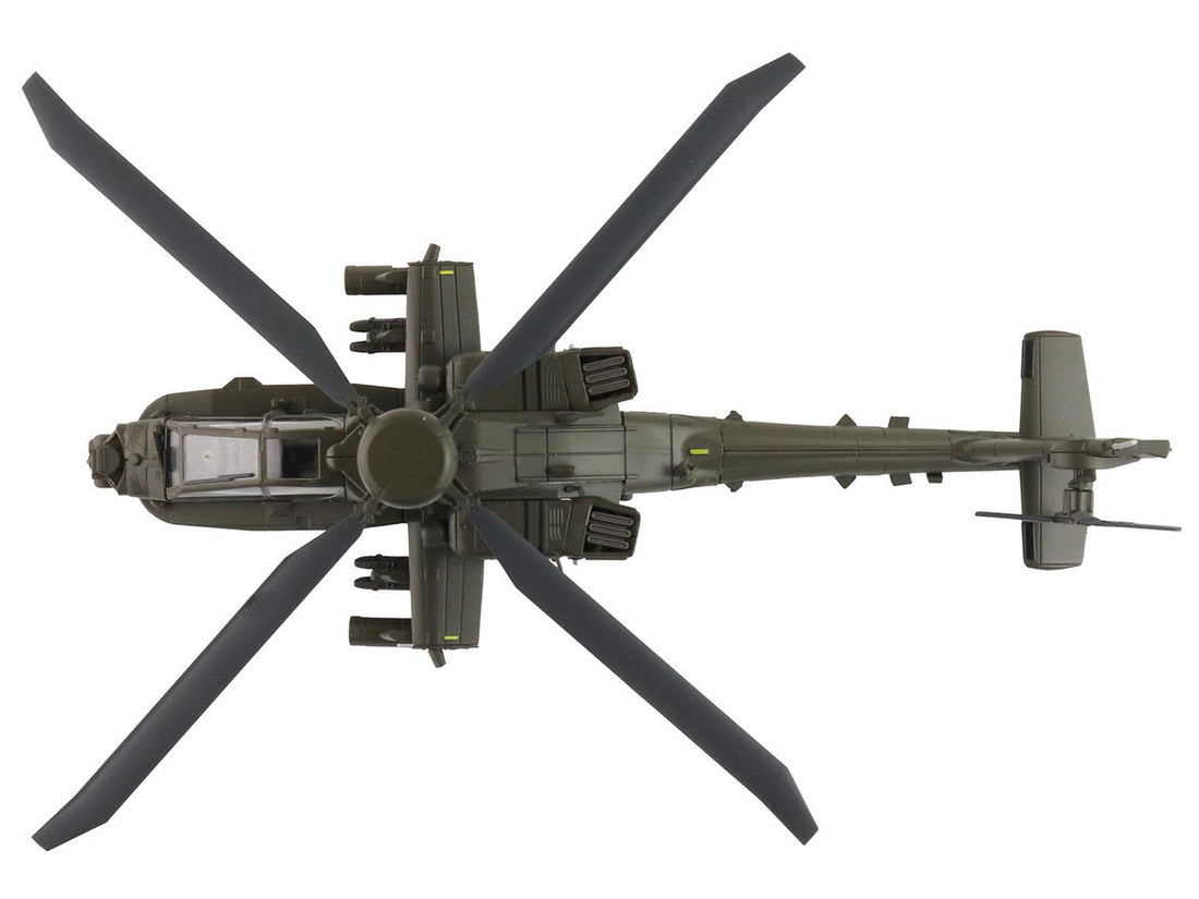 Boeing AH-64E Apache Guardian Attack Helicopter "12-09025 16th Combat Aviation Brigade" United States Army "Air Power Series" 1/72 Diecast Model by Hobby Master-3