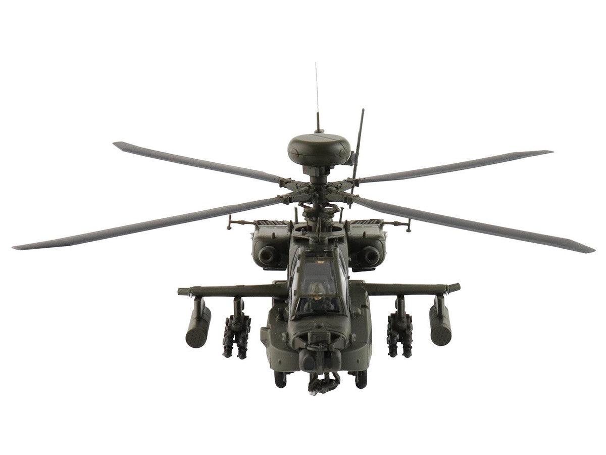 Boeing AH-64E Apache Guardian Attack Helicopter "12-09025 16th Combat Aviation Brigade" United States Army "Air Power Series" 1/72 Diecast Model by Hobby Master-1