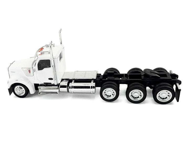 Kenworth W990 3-Axel Day Cab White 1/87 (HO) Plastic Model Car by HO Logistics 2