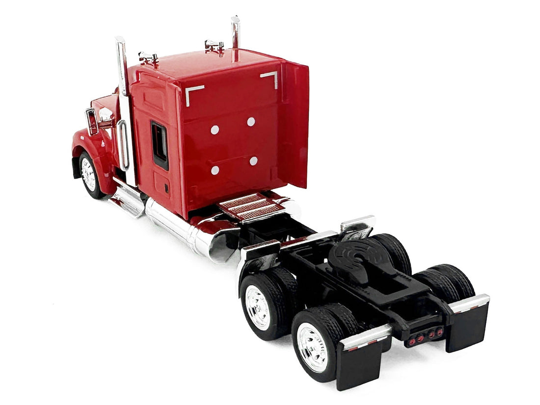 Kenworth W990 with Stand Up Sleeper Cab Red 1/87 (HO) Plastic Model Car by HO Logistics 3