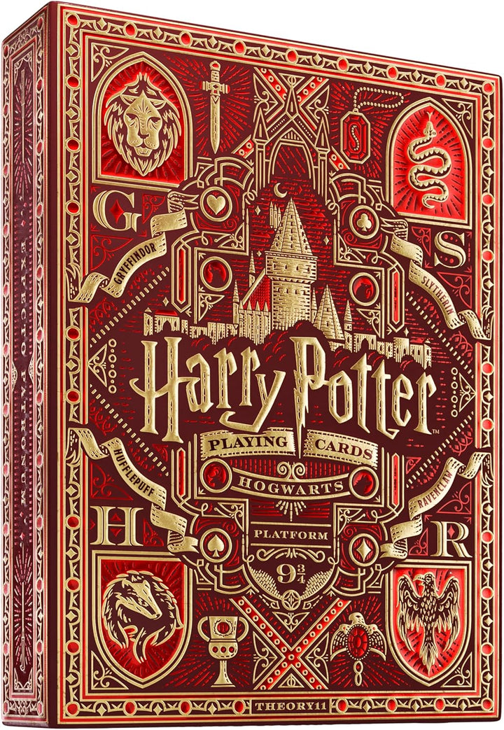 Harry Potter Playing Cards - Red - Gryffindor