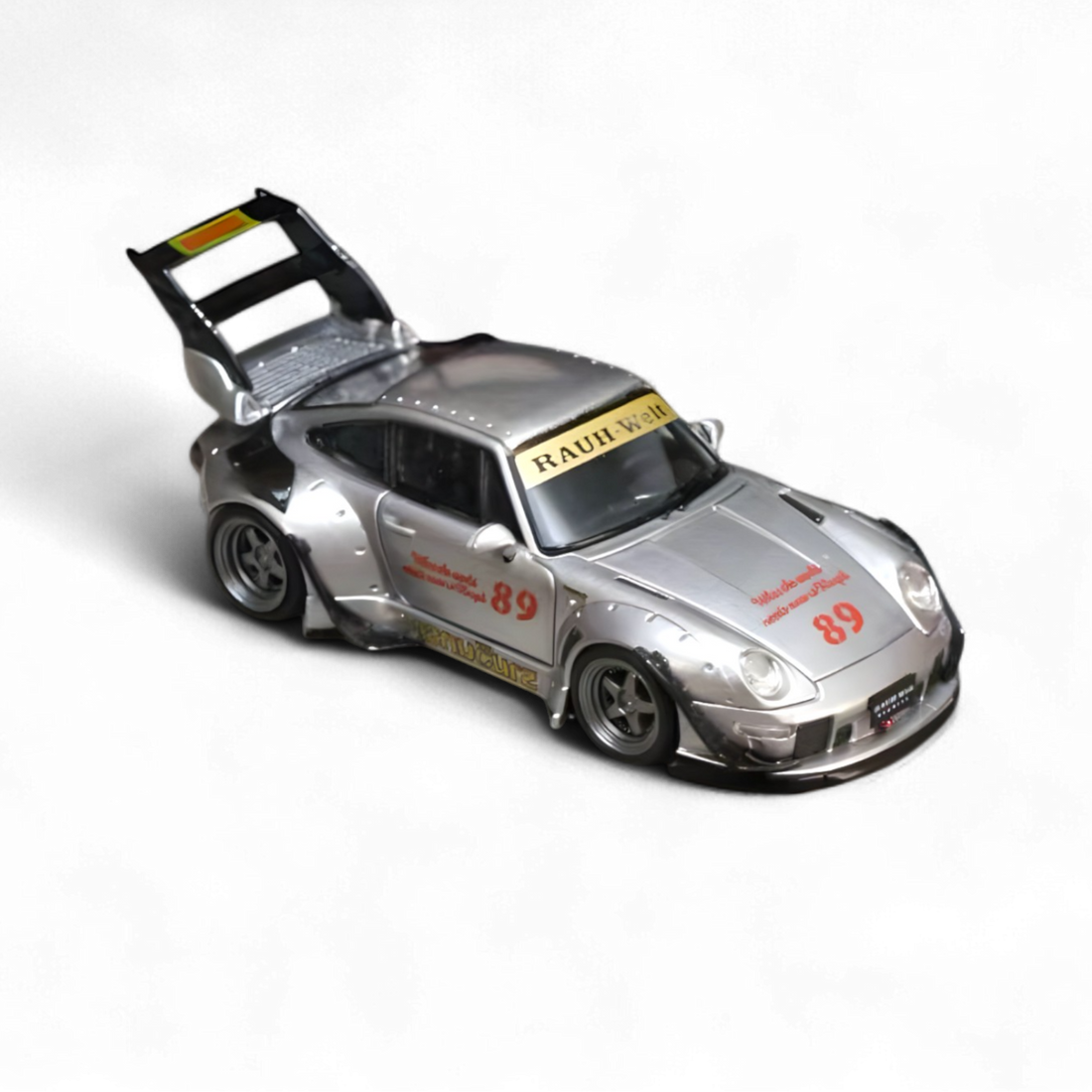 Porsche RWB 993 Double Exhaust Heavenly Livery Higher Tail 1:64 by Street Weapon  4