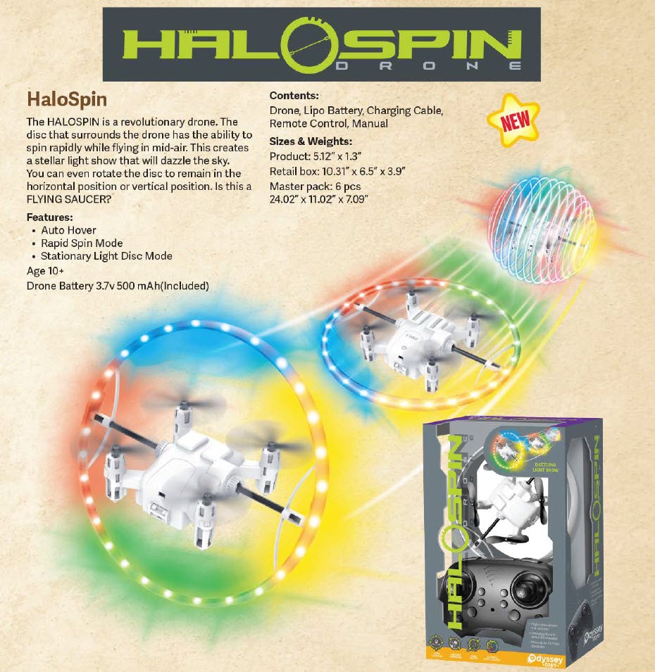 Halo drone deals battery