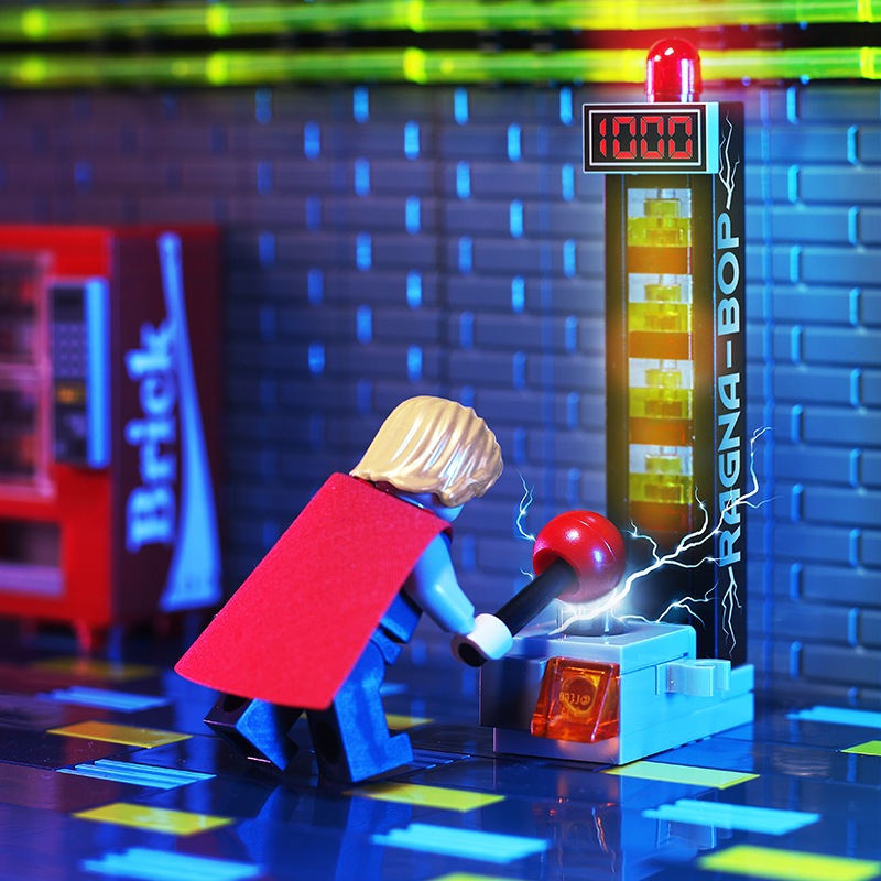 Ragna-Bop - B3 Customs Strongman Amusement Park Game 2