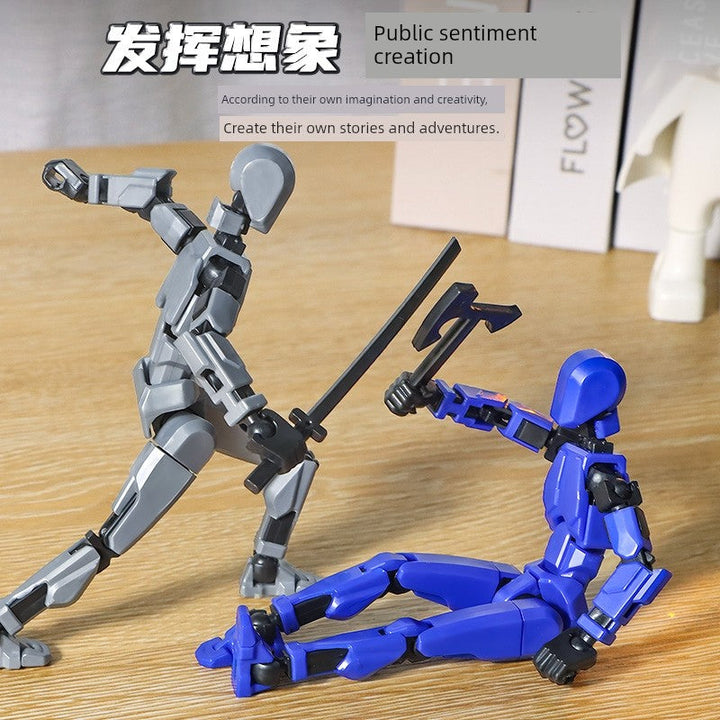 Hand-Made Model Movable Joint Assemble Figure Toy-0