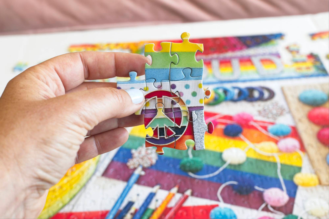 Proud Puzzle by DeAnna Tibbs 500 Piece LGBTQIA+ Art Jigsaw Celebrating Pride and Oakland Community 7