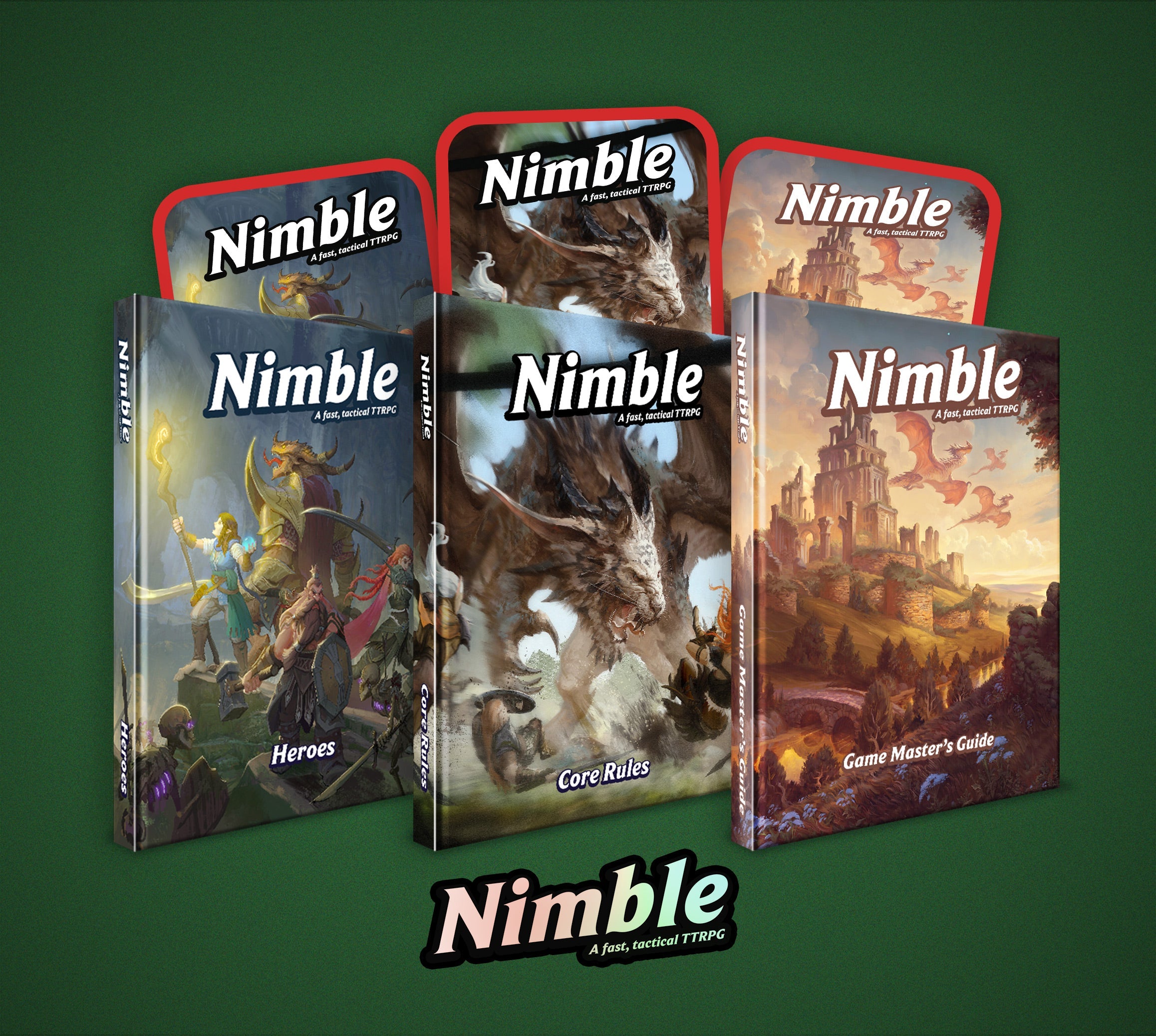 Fantasy Books - Nimble Hardcover Books
