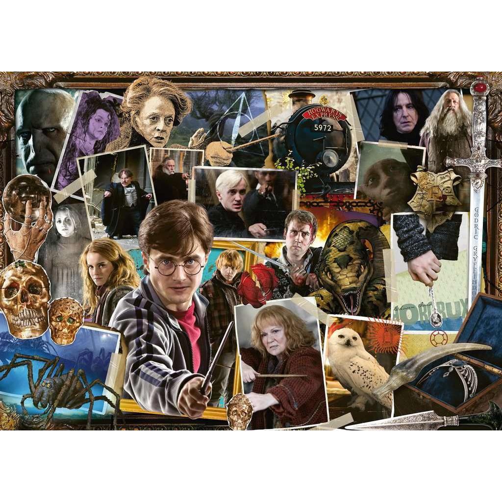 Harry Potter Ravensburger puzzle with Voldemort