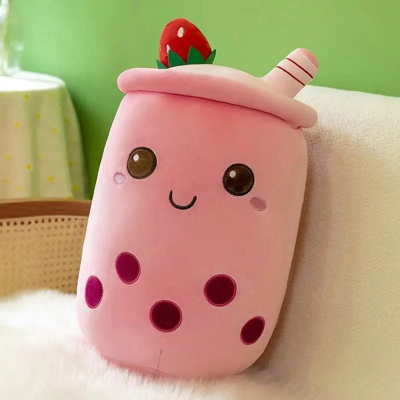 Bubble Boba Tea Cup Pillow: Plush, Stuffed, Popular by Plushy Planet 4