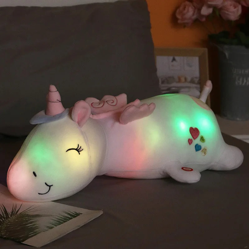 Cute Glowing LED Light Unicorn by Plushy Planet 3