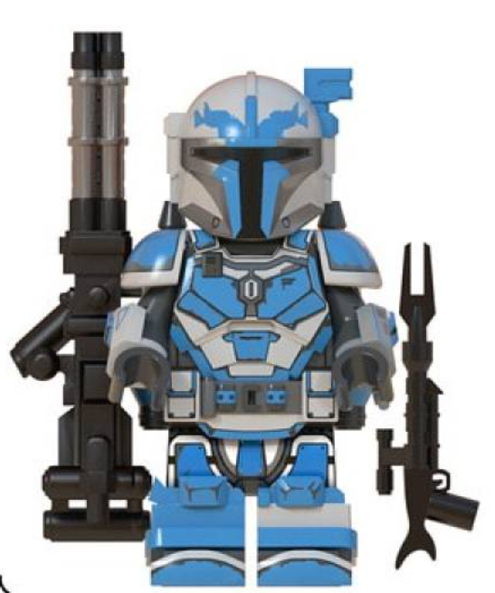 Heavy Infantry - Mandalorian Minifigure for Lego