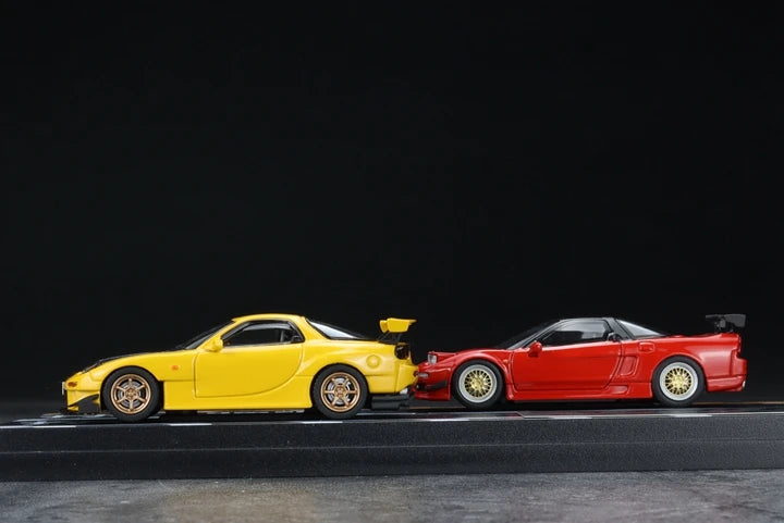 Mazda RX7 vs Honda NSX NA1 2 Piece Set 1:64 Collectible | Hi-Story