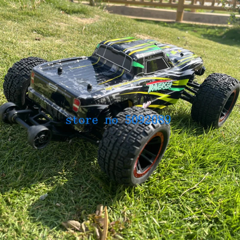 High-Speed 1:14 Brushless 4WD RC Drift Truck - 80KM/H Off-Road Adventure-4