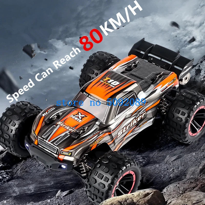 High-Speed 1:14 Metal RC Drift Car - Waterproof & All-Terrain Fun-2