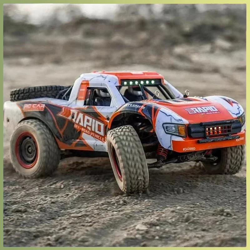 High-Speed JJRC Q130 1:16 4WD RC Car with Brushless Motor & Lights-1