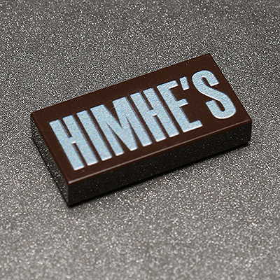 HimHe's - B3 Customs® Printed 1x2 Lego Tile